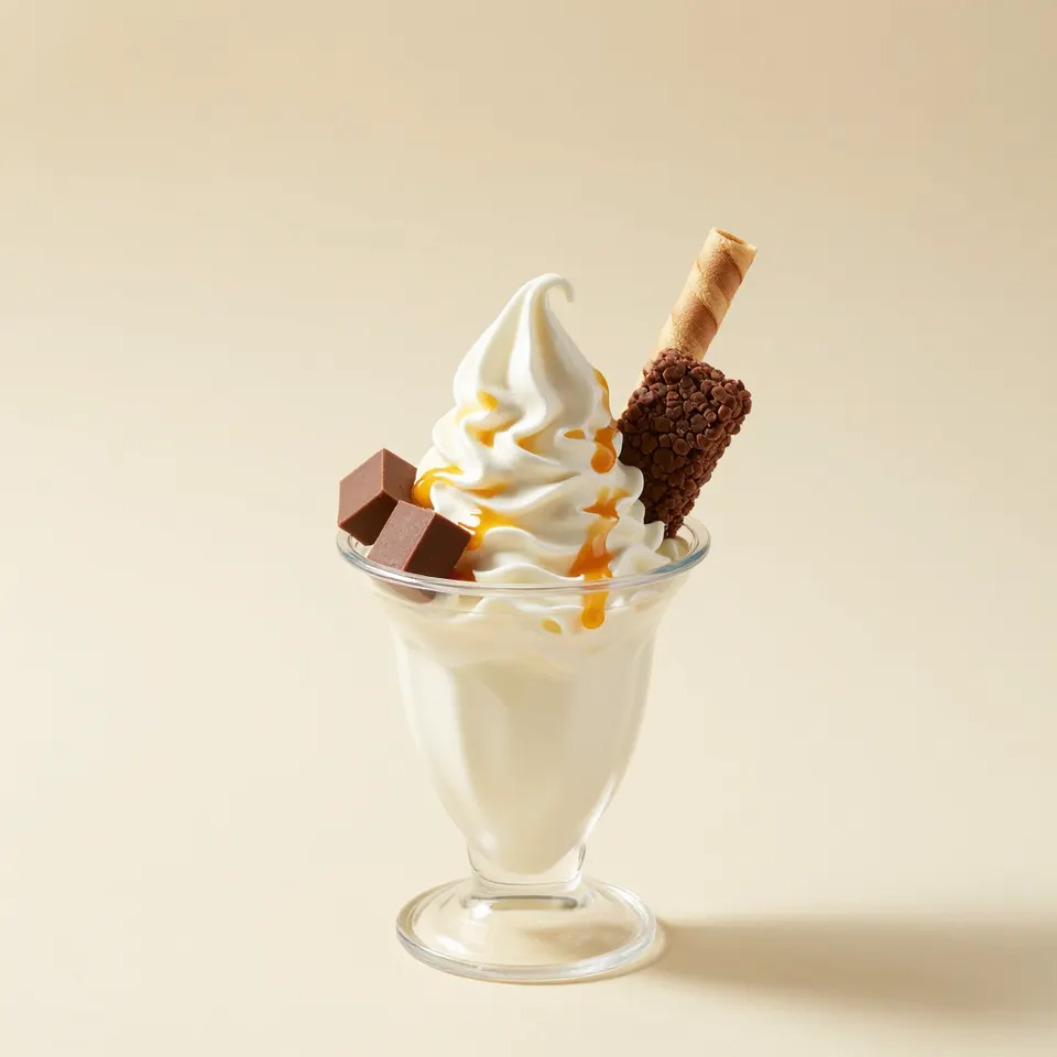 Caramel sundae