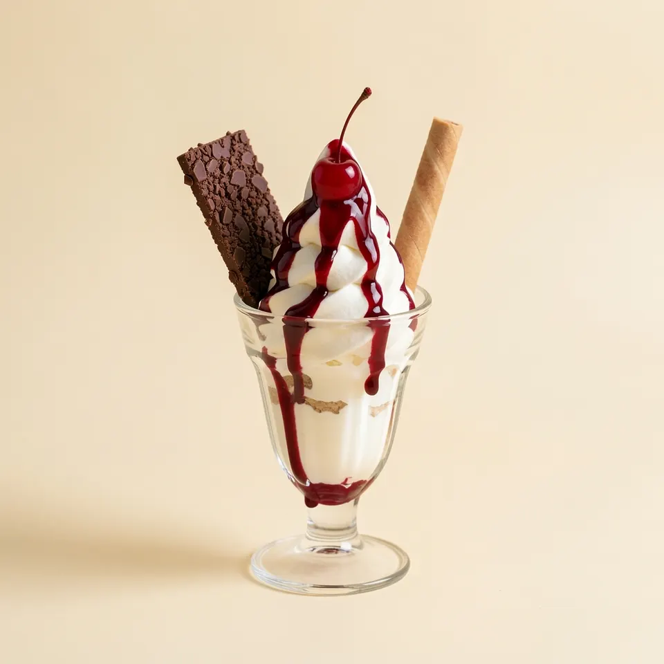Cherry sundae