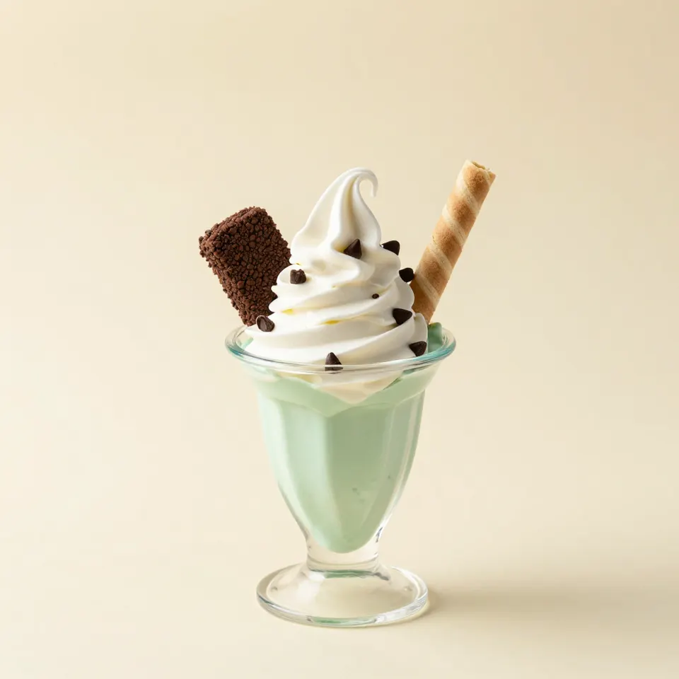 Mint Choc sundae