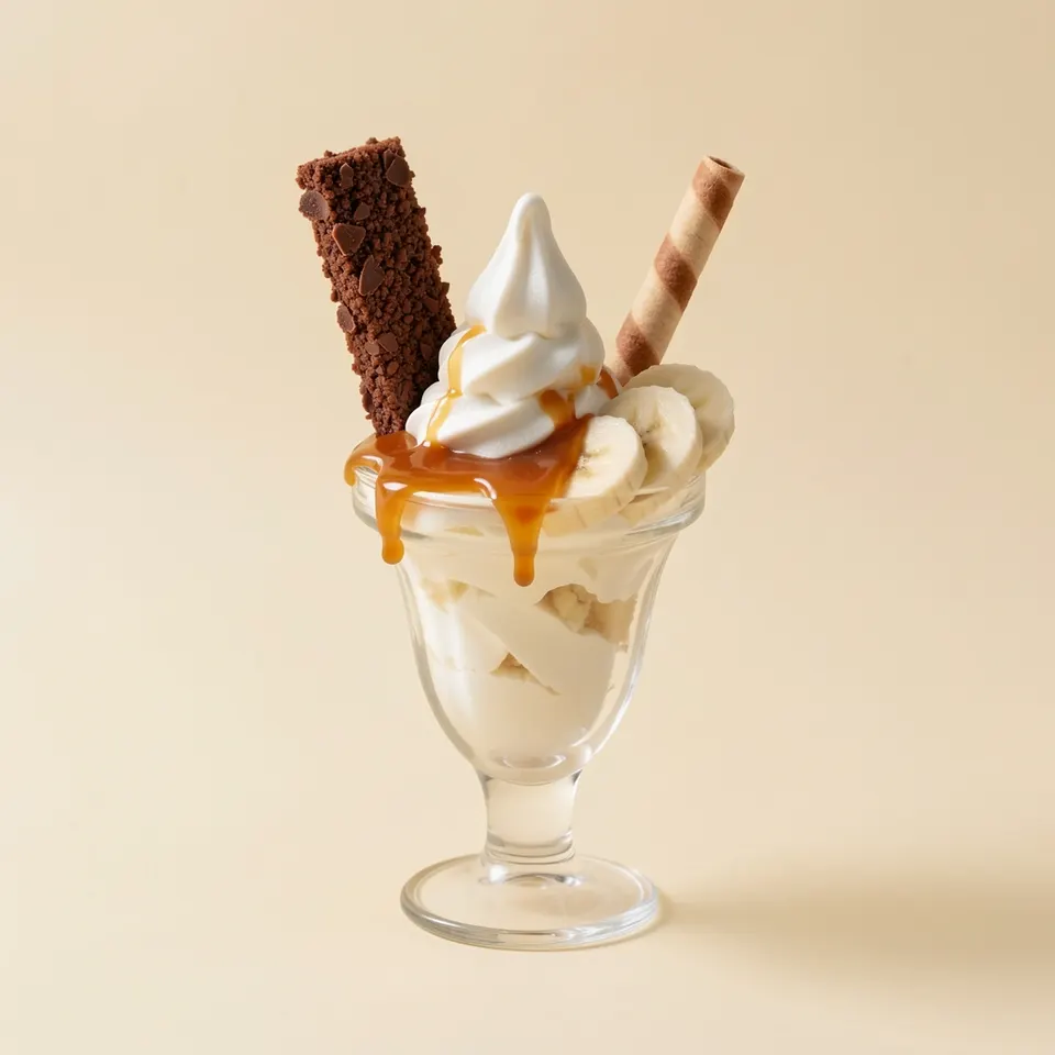 Toffee and Banana sundae